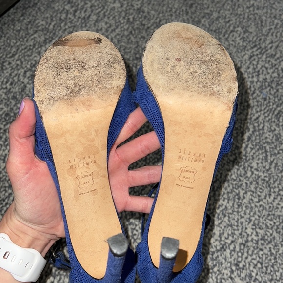 Stuart Weitzman platform sandal sz 6.5 - Picture 14 of 16